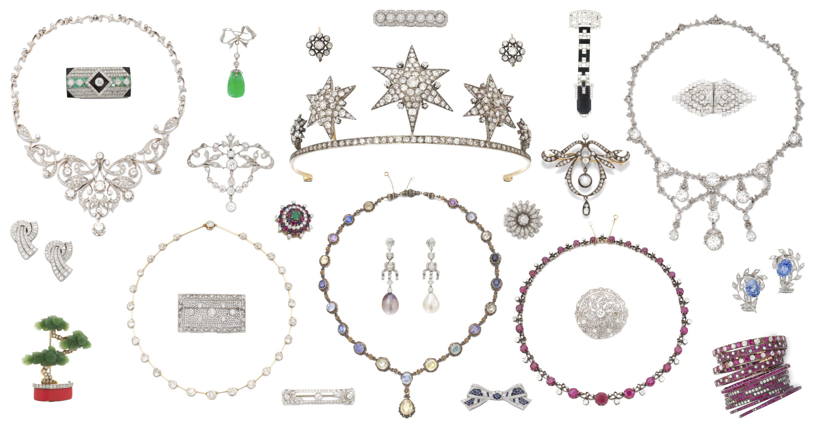 Diamond Tiara from Sotheby's Milan Sale