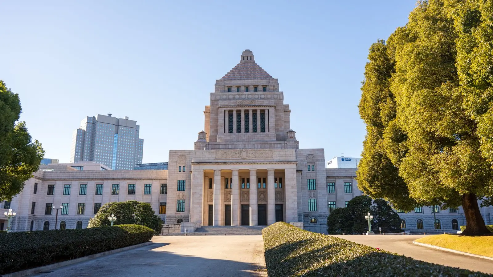 Japan National Diet building in Tokyo