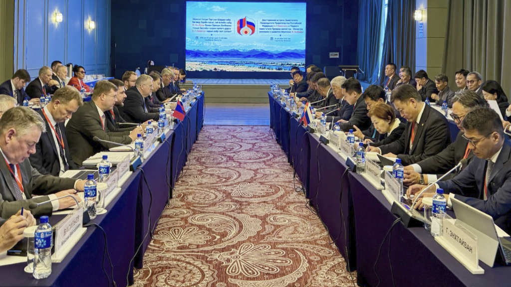 Delegates at the 2026 Russia-Mongolia Regional Forum in Ulaanbaatar