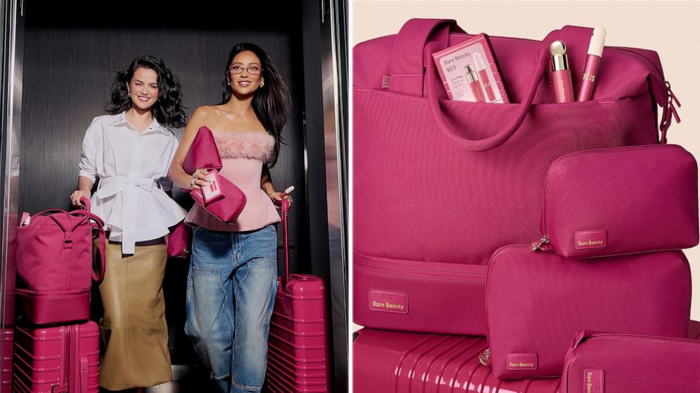 Selena Gomez and Shay Mitchell Rare Beauty BÉIS collaboration