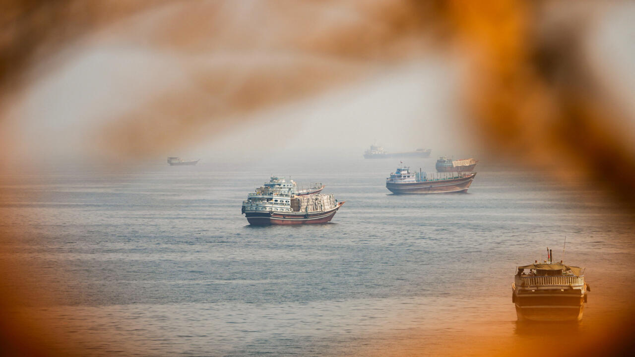 Middle East crisis scene related to US-Iran tensions