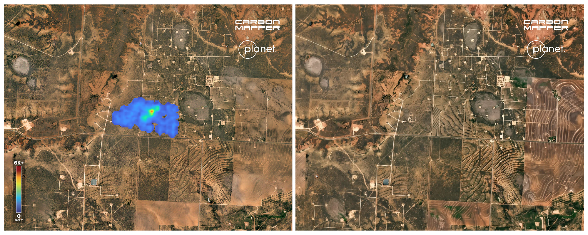 Carbon Mapper satellite