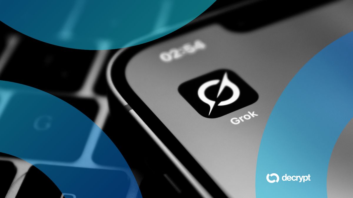 Promotional image of the Grok 4.7 launch