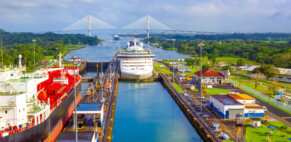 Panama Canal locks