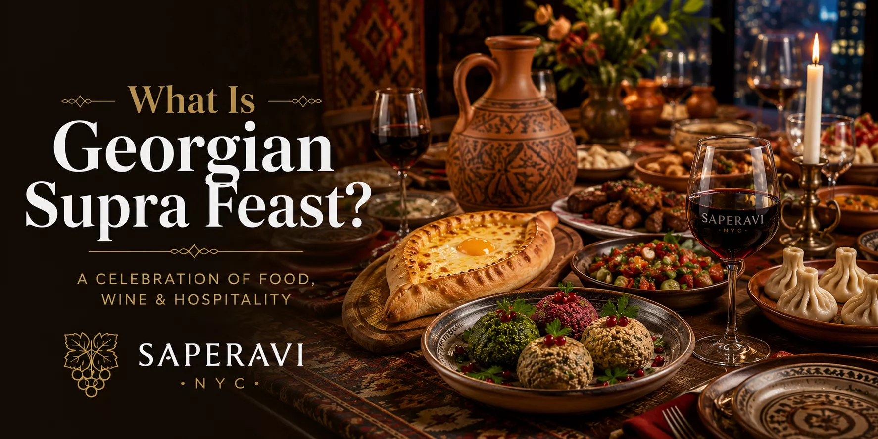 Supra feast guide cover from Saperavi NYC