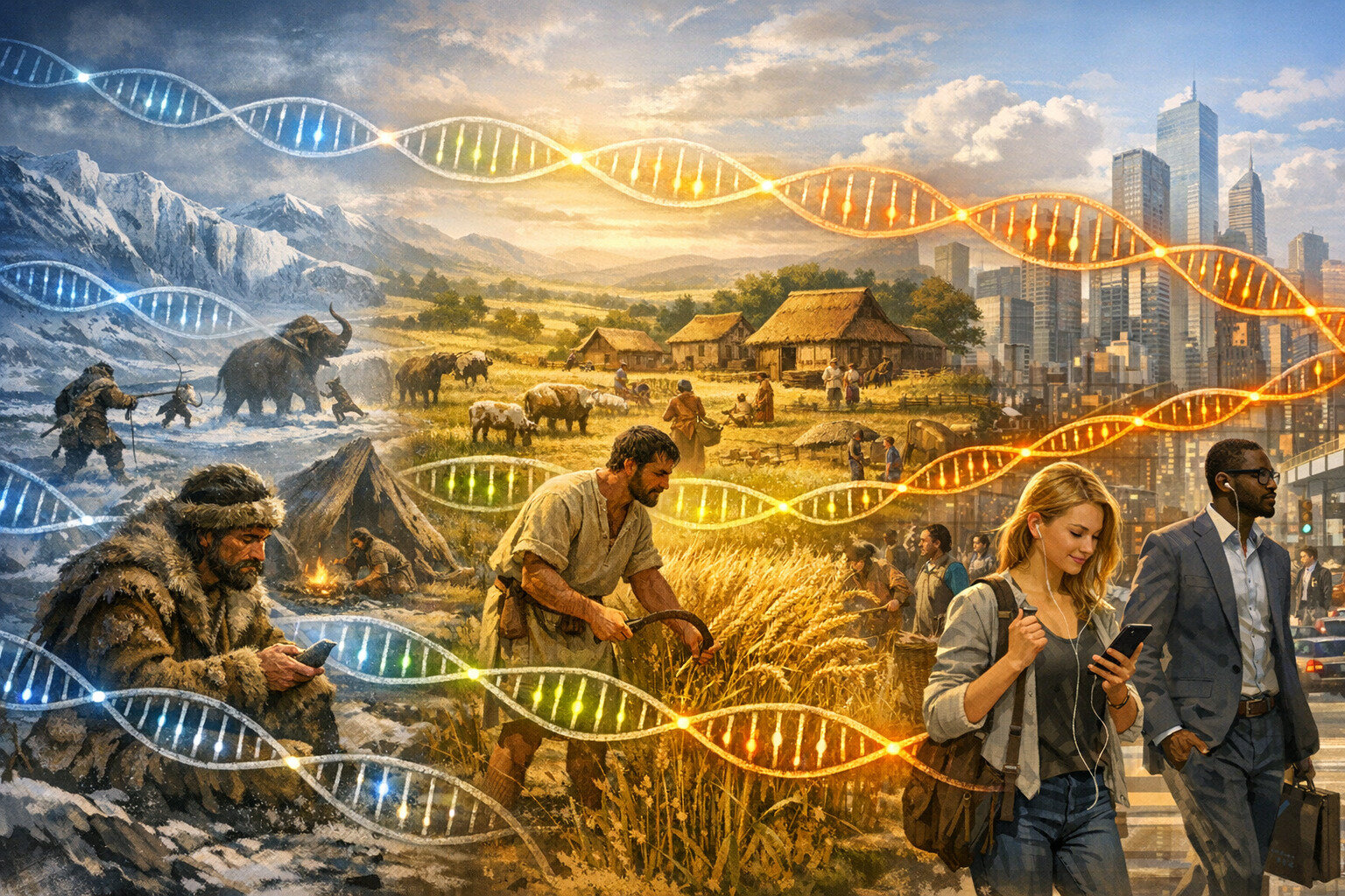 Ancient DNA and genetic evolution study results