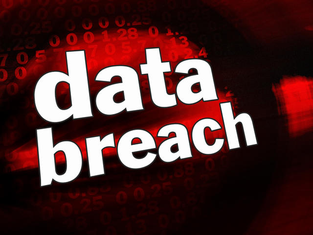 Dental health data breach illustration showing patient records at risk