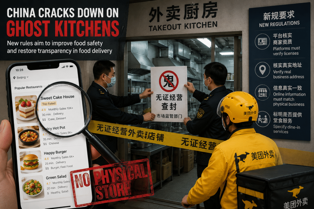 AI-powered monitoring technology for ghost kitchen compliance