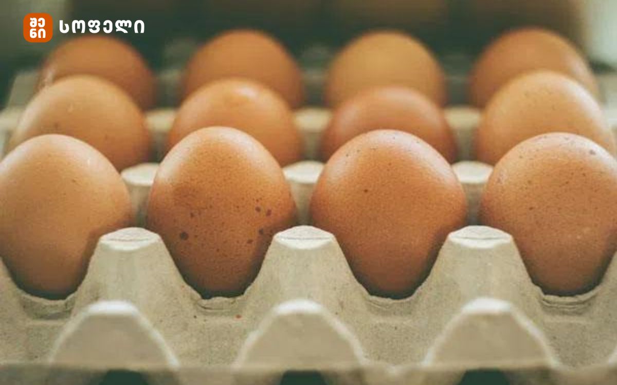 Eggs — a key khachapuri ingredient under import pressure