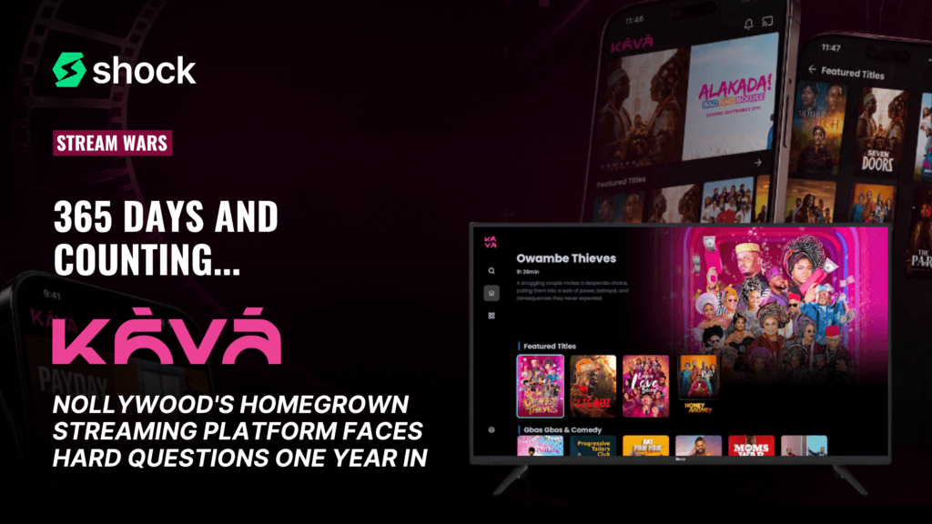 Kava TV branding and interface