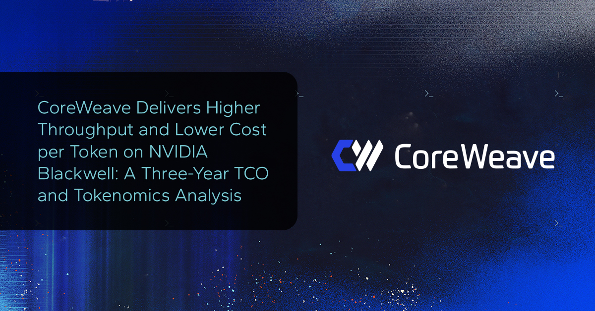 CoreWeave TCO analysis chart