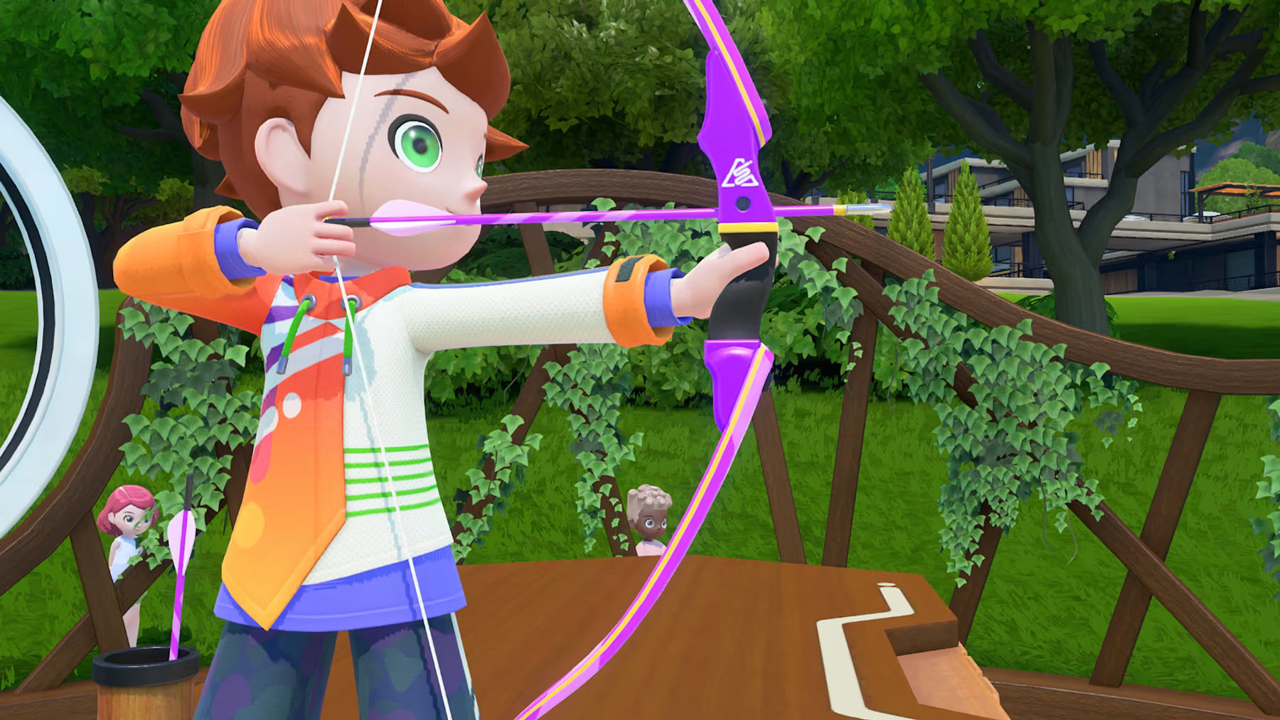 Nintendo Switch Sports Resort Archery Screenshot