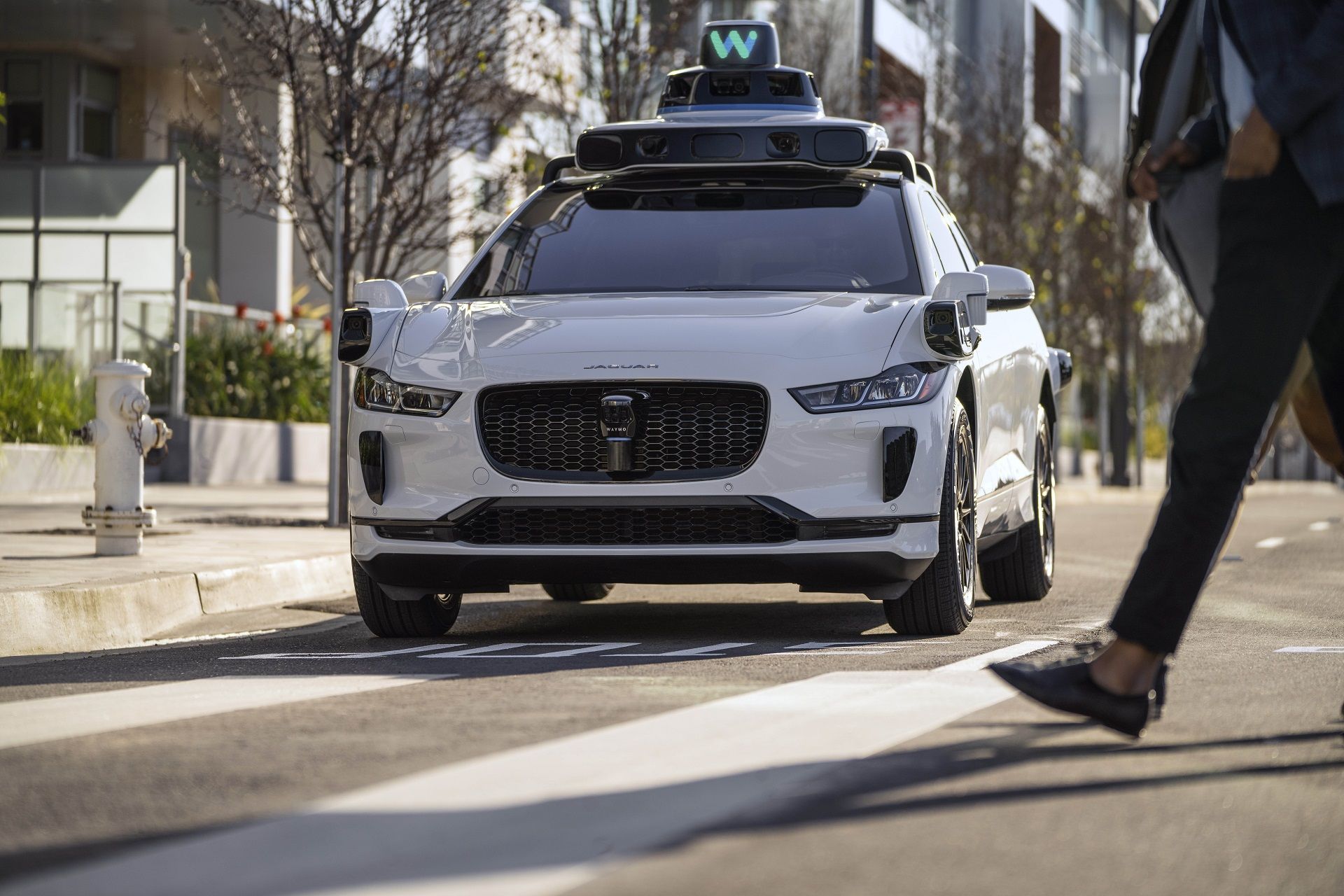 Waymo robotaxi in San Francisco