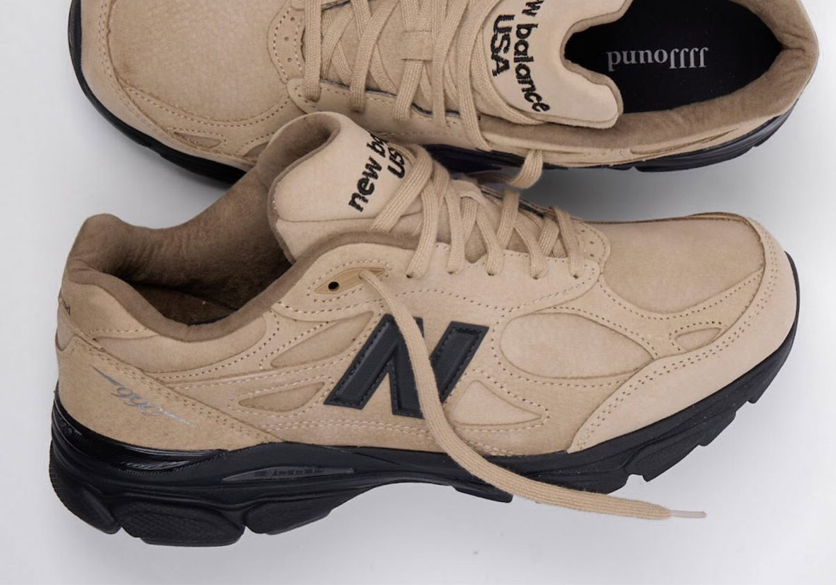 JJJJound x New Balance 990v3 tan suede colorway revealed