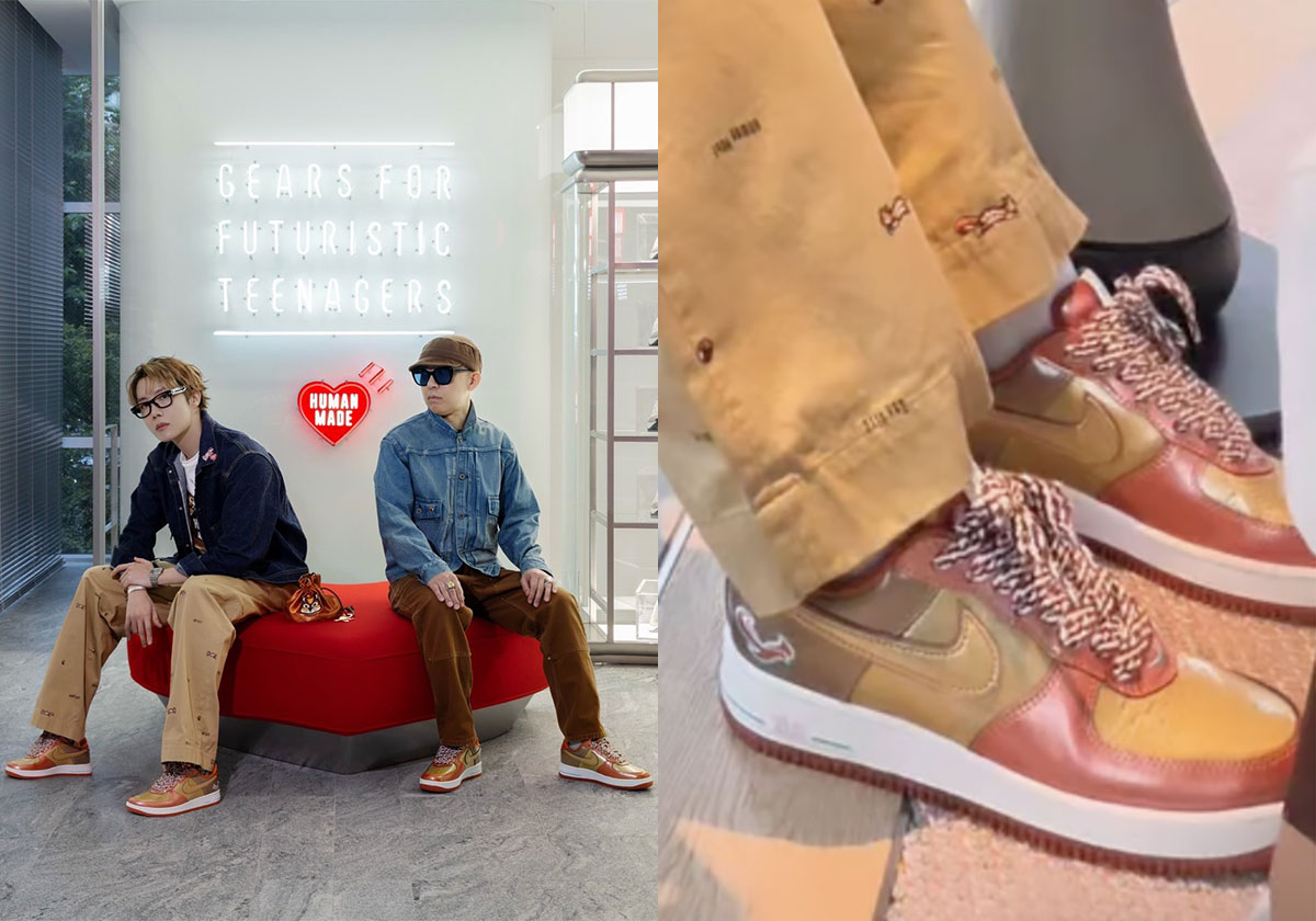 NIGO x J-Hope x Nike Air Force 1 "Burnt Sunrise"