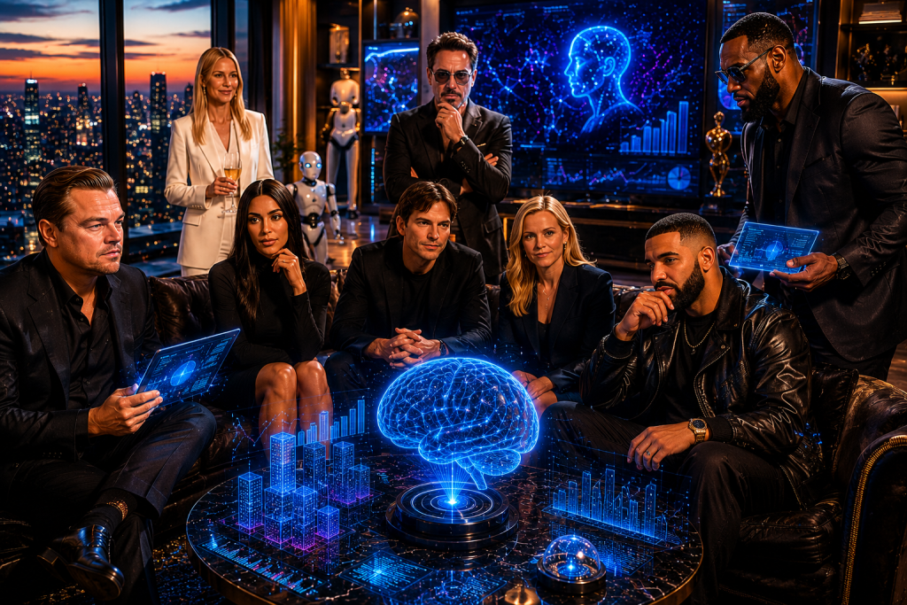Celebrity AI investment activity is rising sharply in 2026
