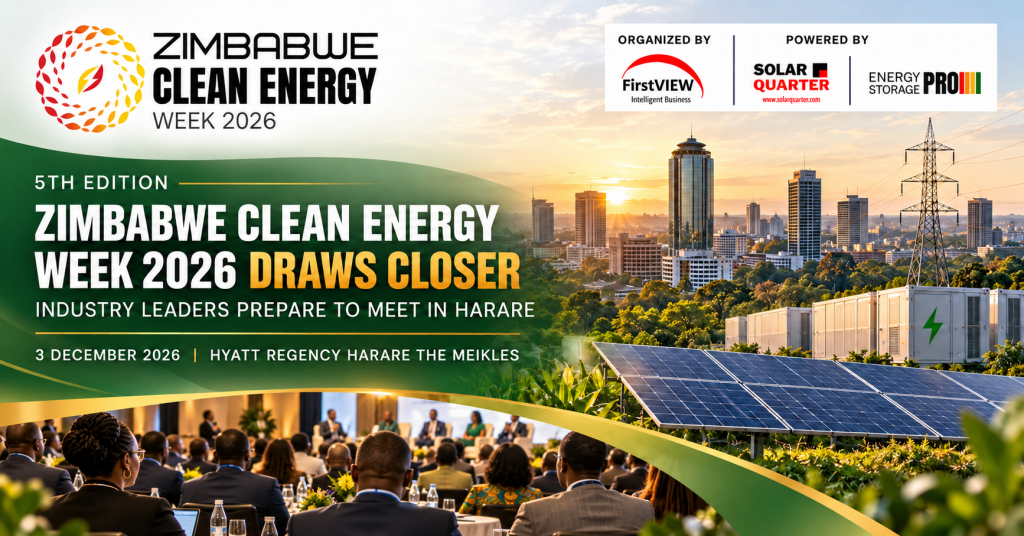 Zimbabwe Clean Energy Week promotional graphic