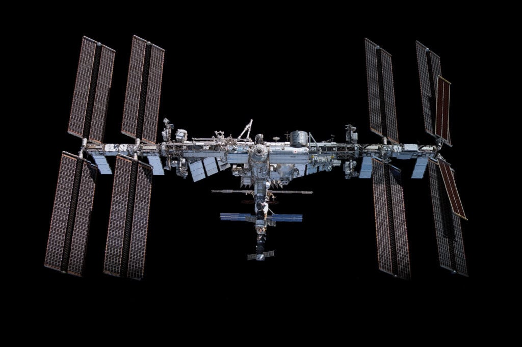 Tiangong and ISS comparison