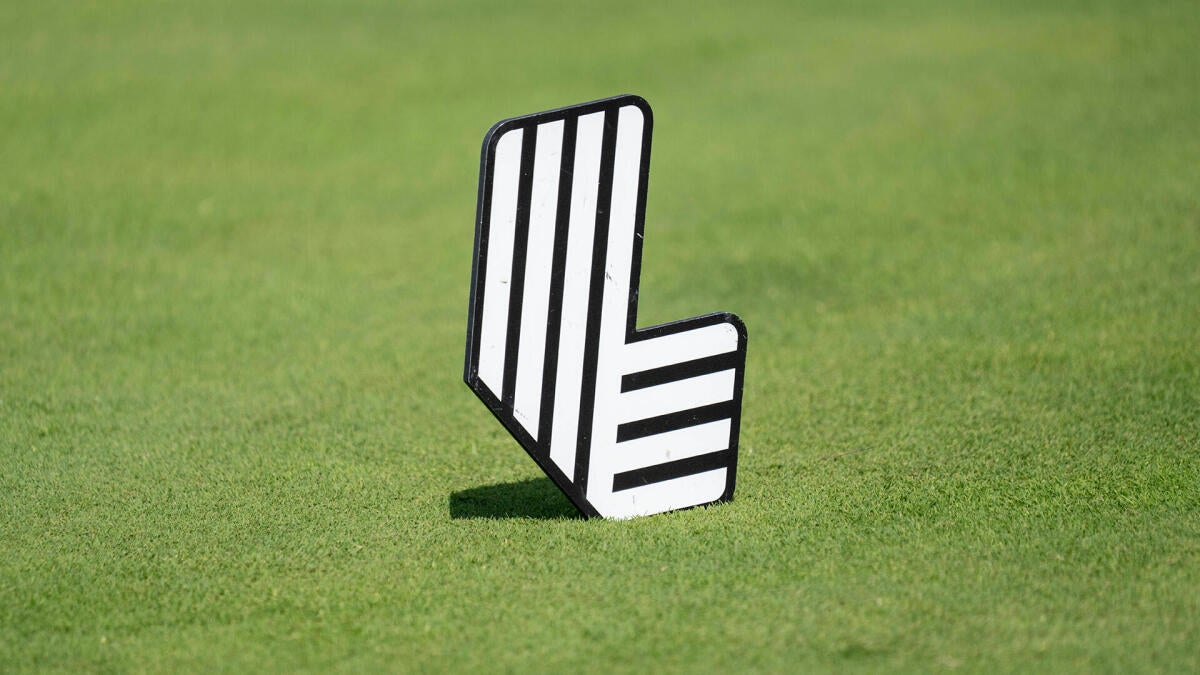 LIV Golf tee marker, symbol of the now-ending Saudi-funded circuit