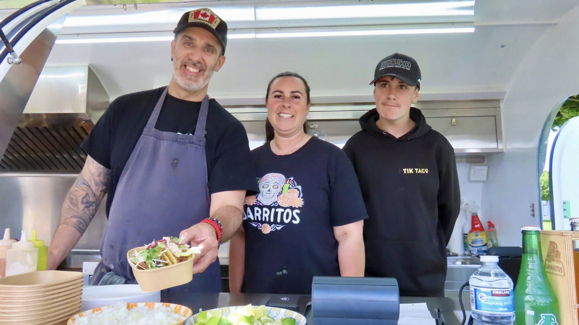 Taco vendor at Southport Food and Drink Festival