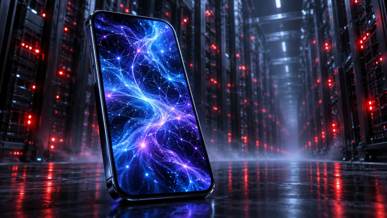 Liquid AI LFM3 models running on a smartphone