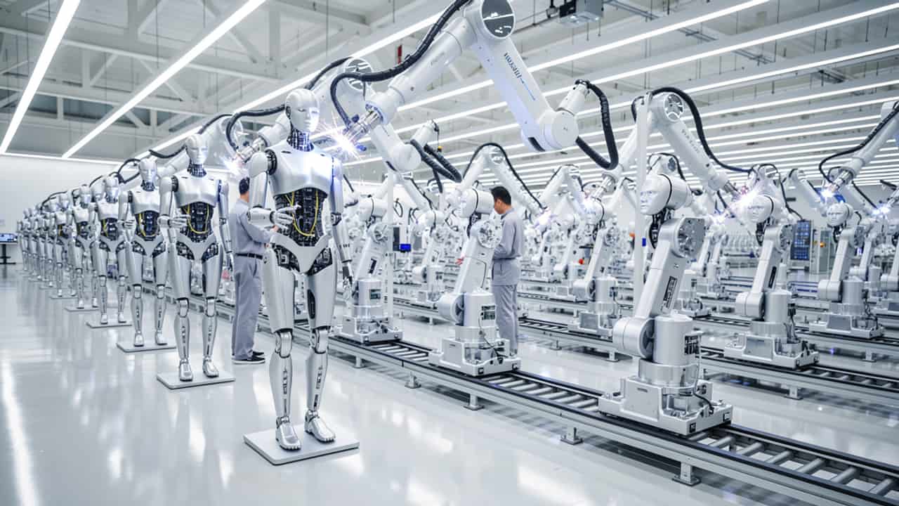 Humanoid robot shipment comparison