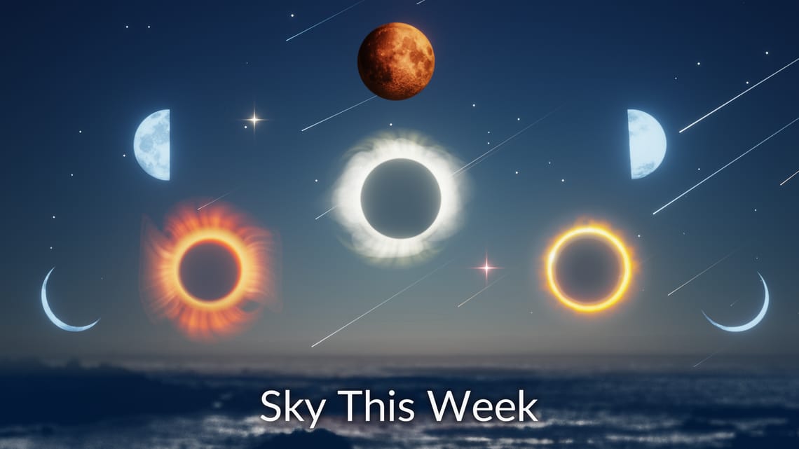 Night sky guide showing planets visible in June 2026