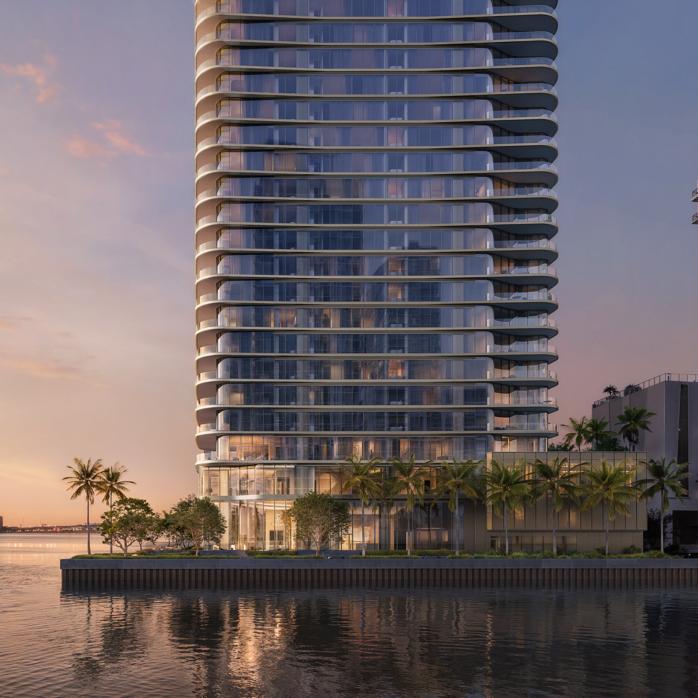 Rendering of the Lilli skyscraper in Miami