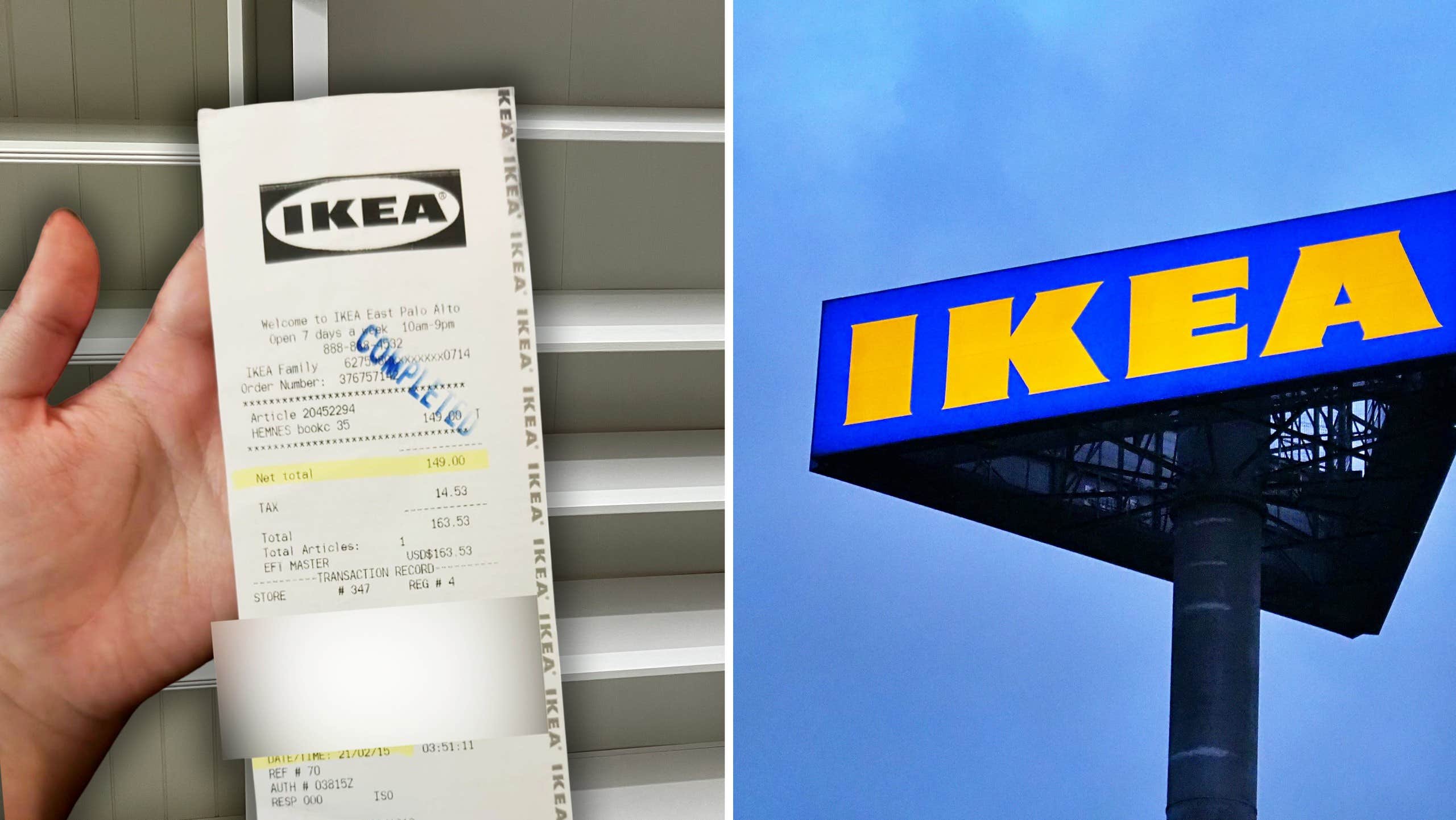 IKEA storefront illustration related to price complaints