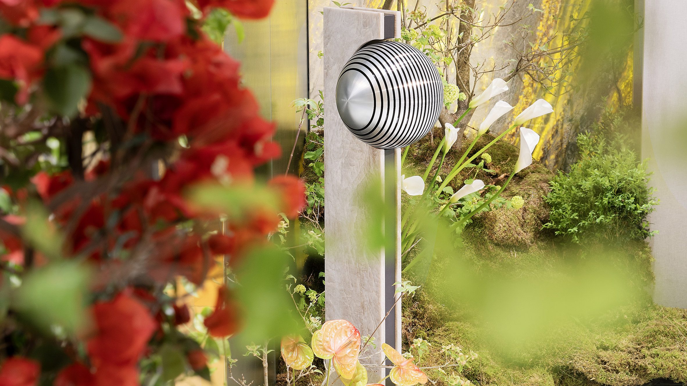 Bang & Olufsen Beosound Haven stone speaker debut at Milan Design Week 2026