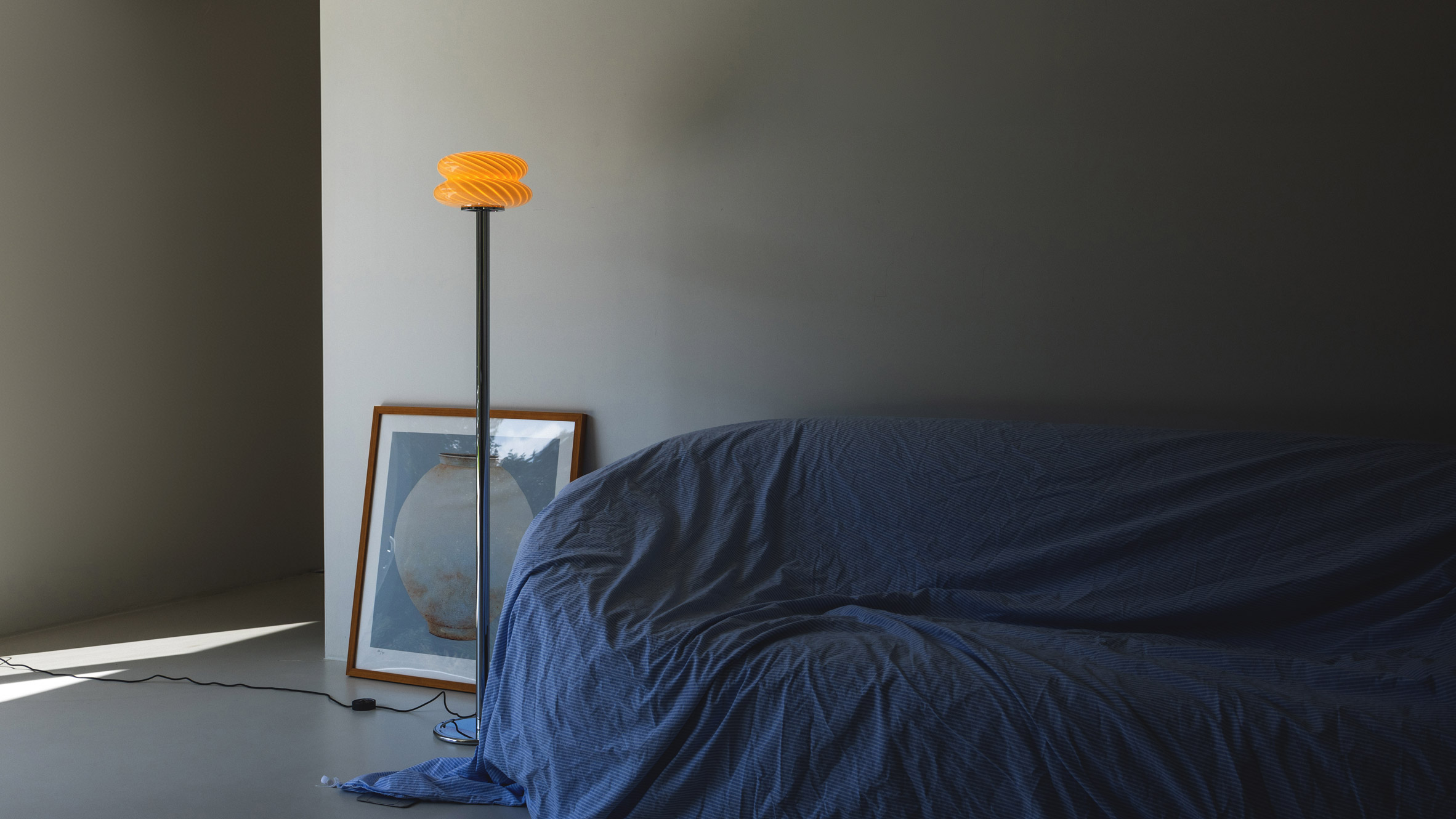 Eight furnishings and surfaces on display at 3 Days of Design 2026, including sculptural lighting in natural tones
