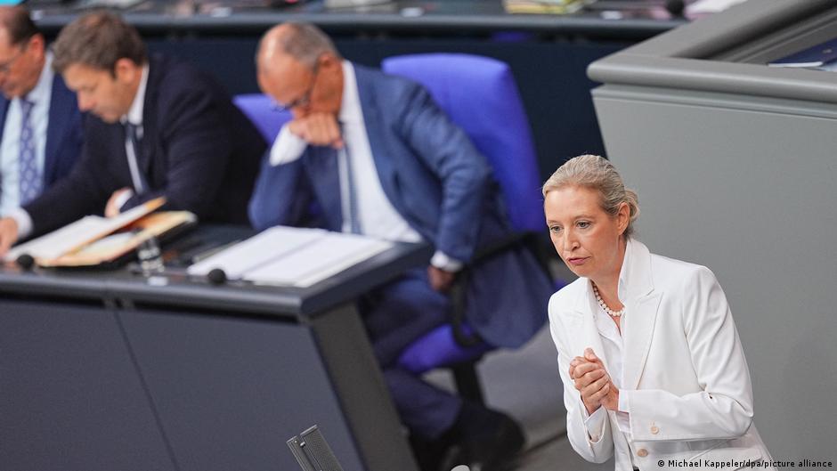 Friedrich Merz im Bundestag