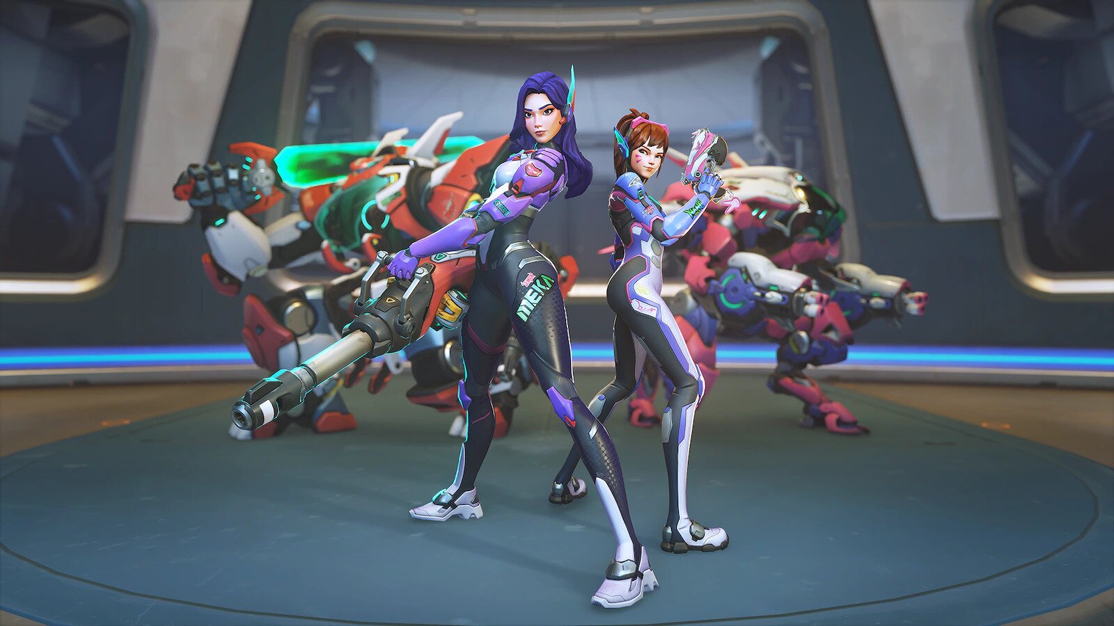 Overwatch character art featured in Korean gaming news
