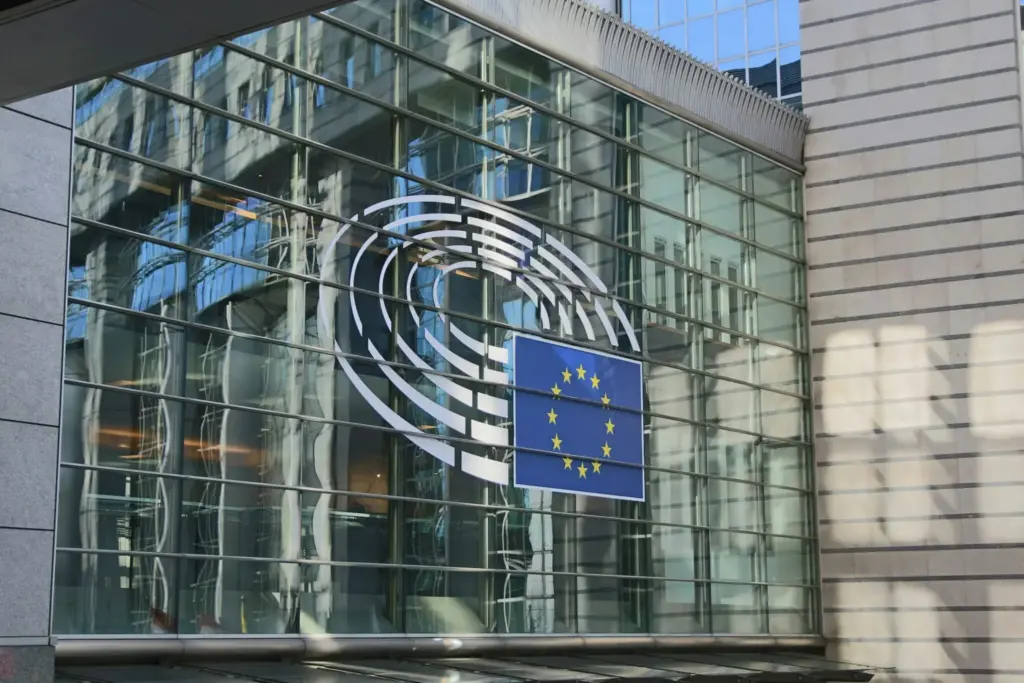 EU Headquarters building illustration regarding new housing regulations
