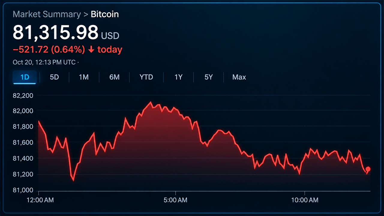 Bitcoin price clings to 81k as sellers circle critical support