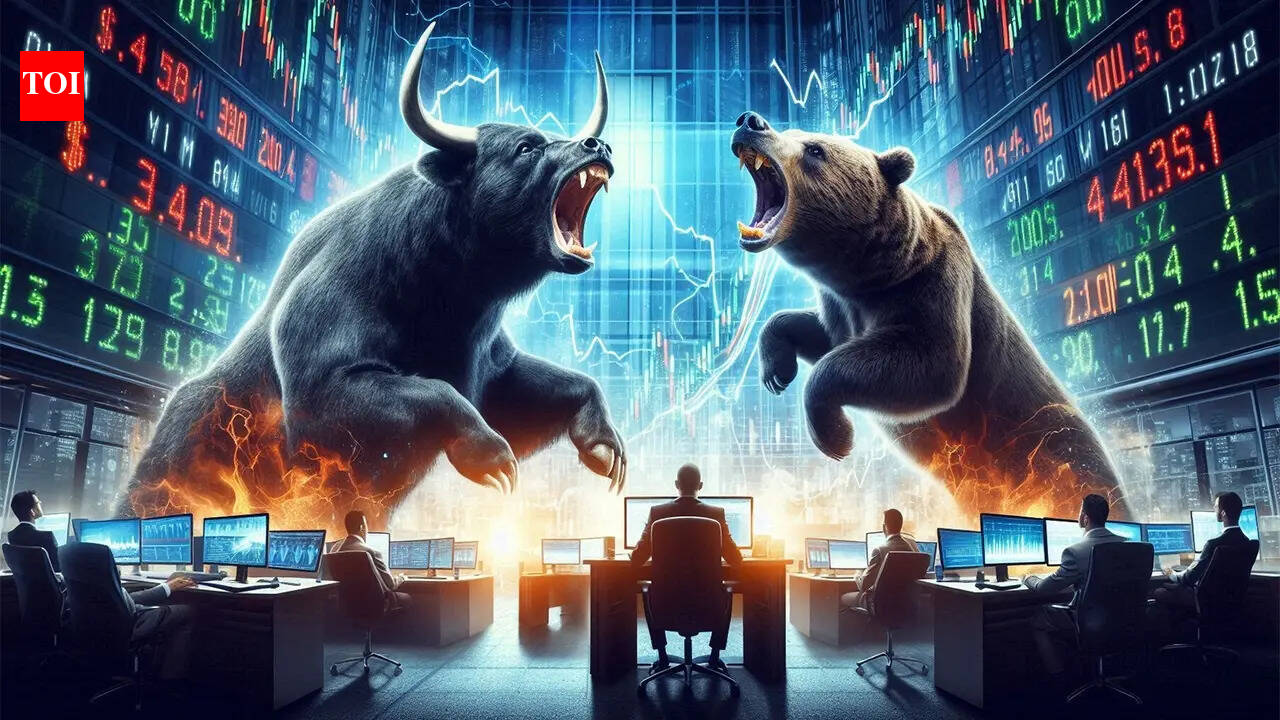 Indian stock market trading lower on June 23, 2026