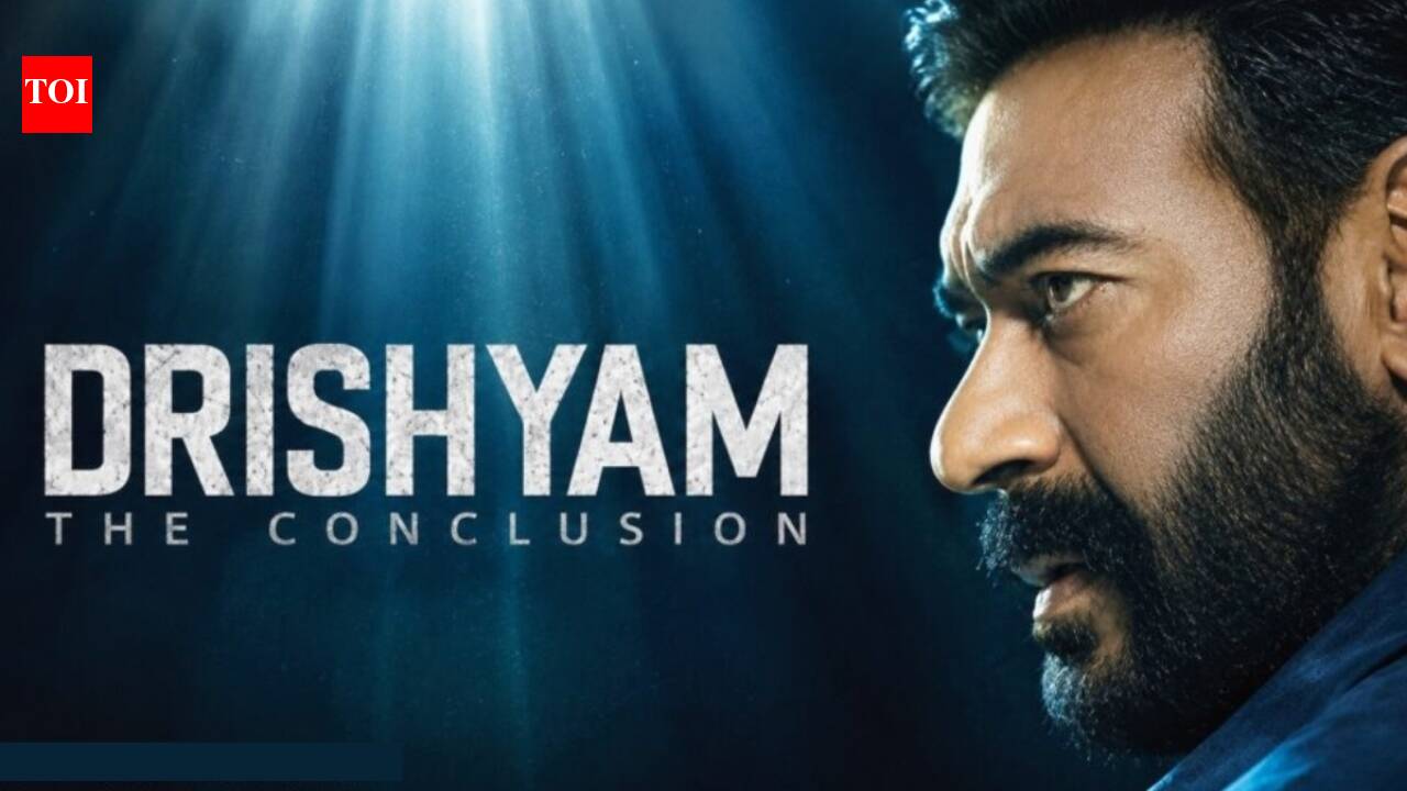Ajay Devgn and Tabu in a still from Drishyam 3