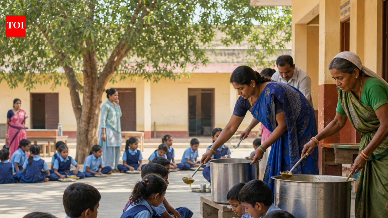 Midday meal scheme in India