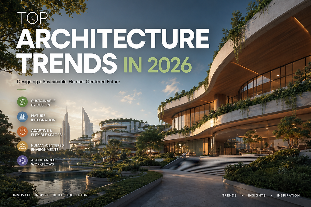 Architecture trends 2026 — sustainable, human-centered, emotionally intelligent design