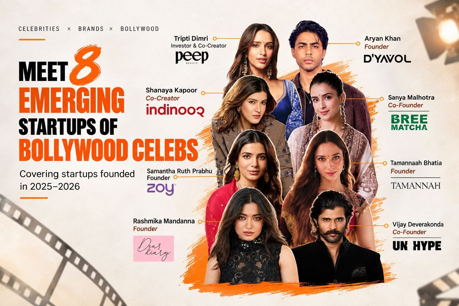 Aryan Khan and celebrity-founded startups