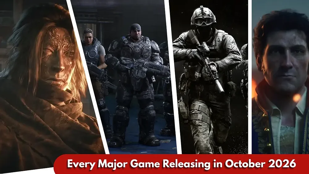 October 2026 game releases calendar showcase