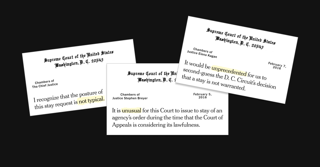 Supreme Court shadow docket story illustration