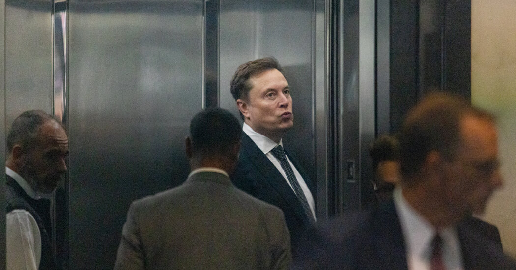 Elon Musk testifying in the OpenAI trial