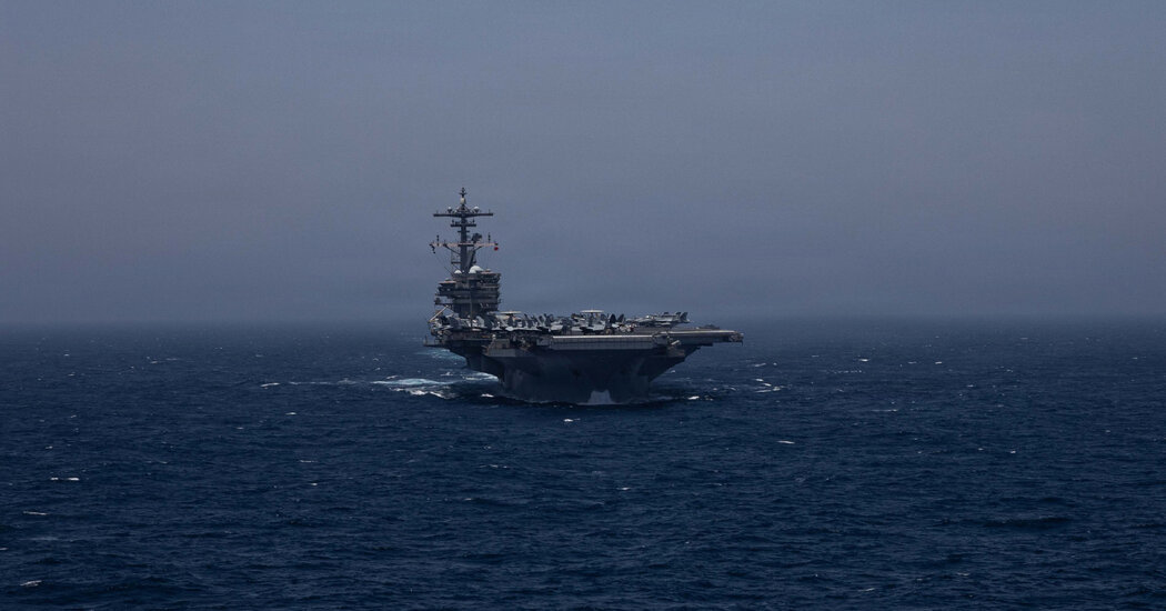 A New York Times image showing rising tensions in the Middle East amid U.S.-Iran hostilities and the declared ceasefire.