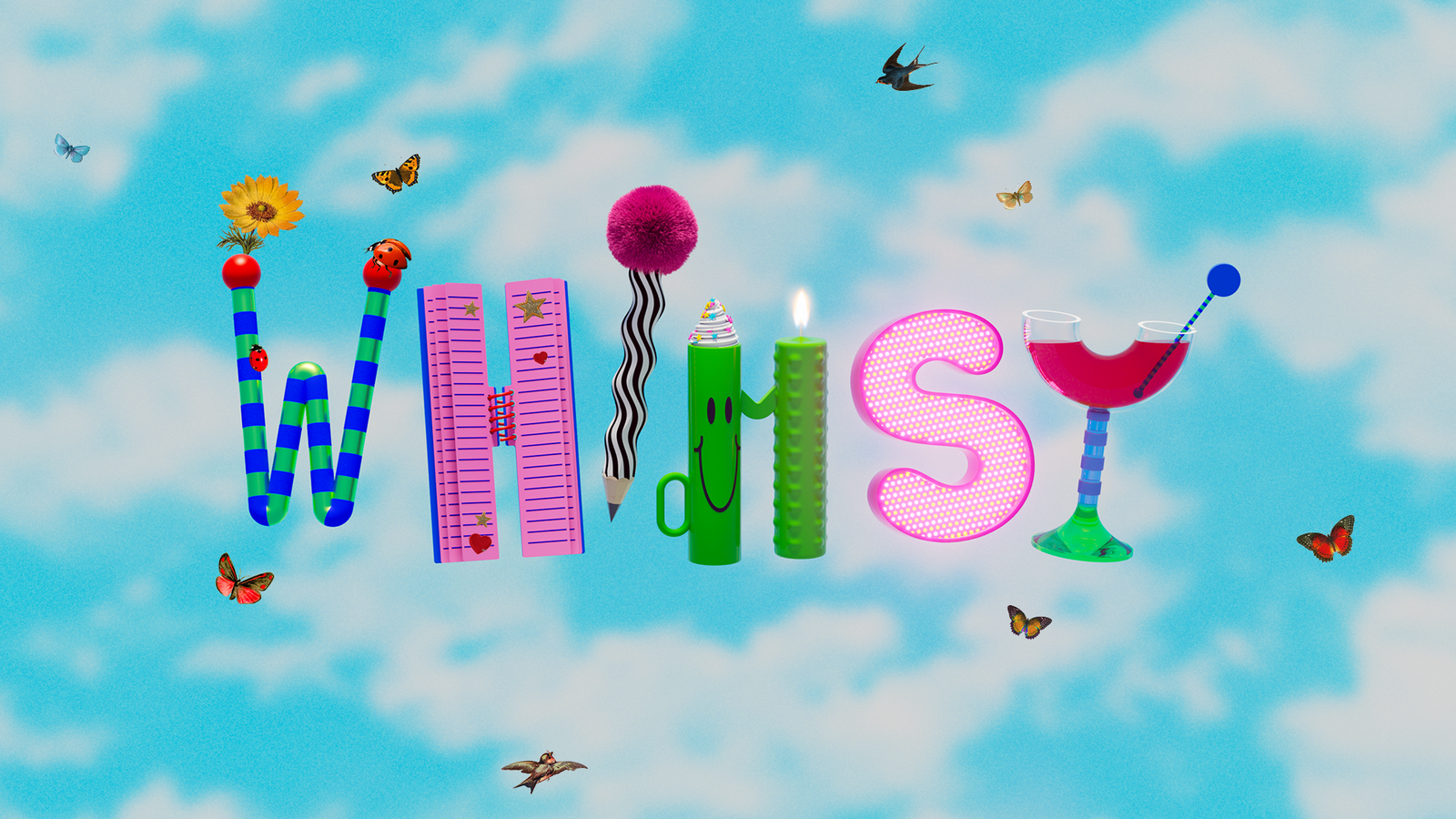 New York Times feature image for the 'whimsy' trend piece, showing a colorful, playful scene representing Gen Z's embrace of spontaneity