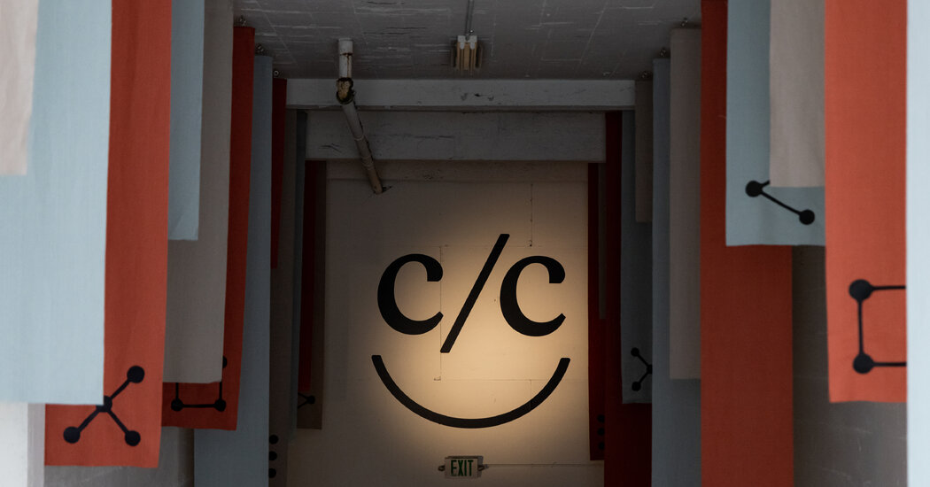 Anthropic headquarters and company branding
