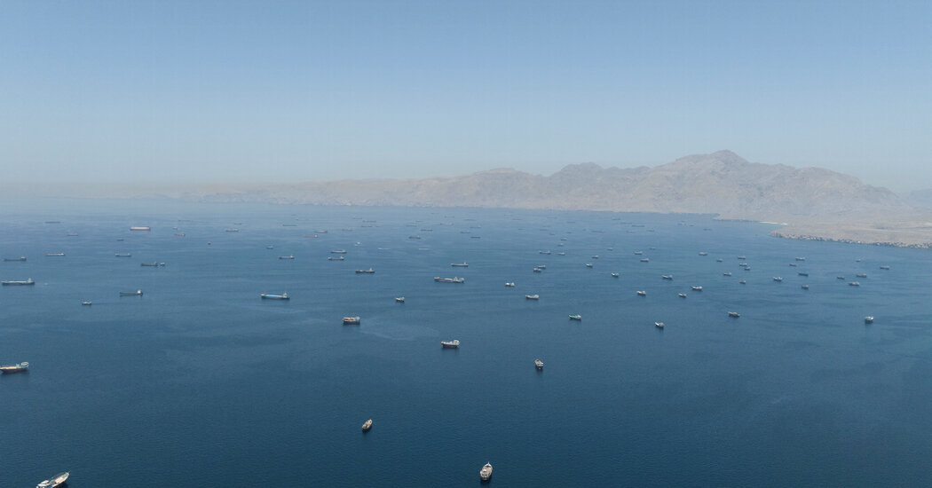 U.S. officials announced they had detected threatening Iranian activities near the Strait of Hormuz