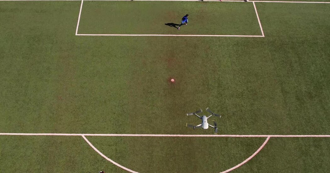 Screenshot mostrando aplicativo de IA para scouting de jogadores brasileiros