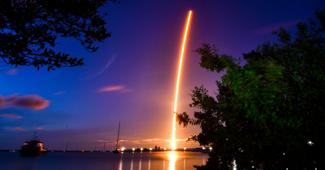 New York Times space tourism feature image