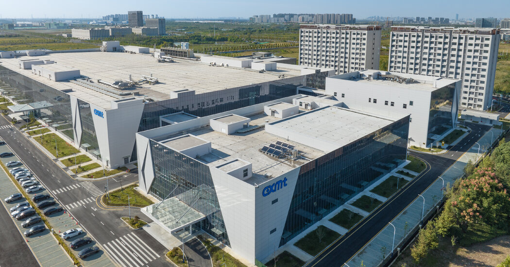 CXMT semiconductor manufacturing facility and operations